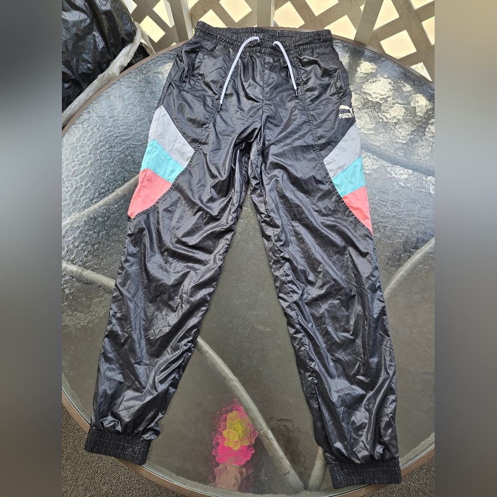Puma Colorblock Wind Pants [SMALL]